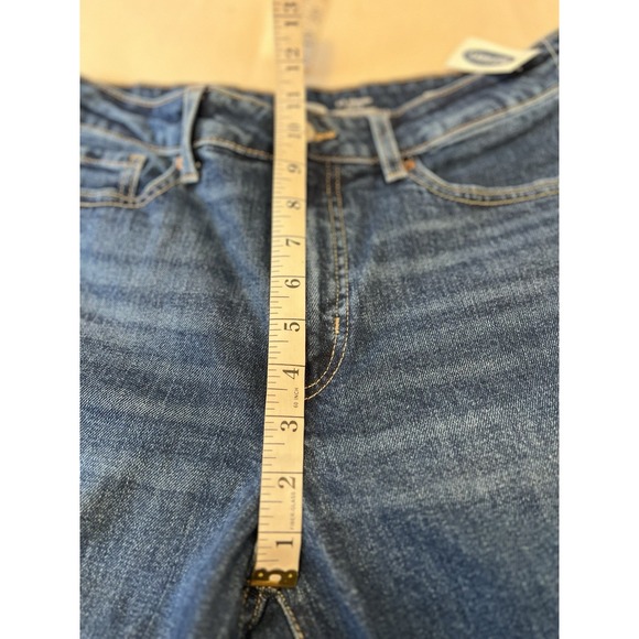 New Old Navy OG‎ High Rise Secret Slim Pockets Womens Size 8 Denim Jeans Stretch - Picture 5 of 9